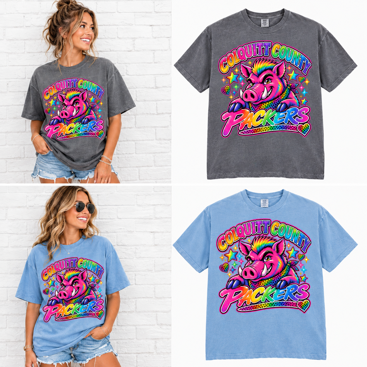 Neon Hog Spirit Tee