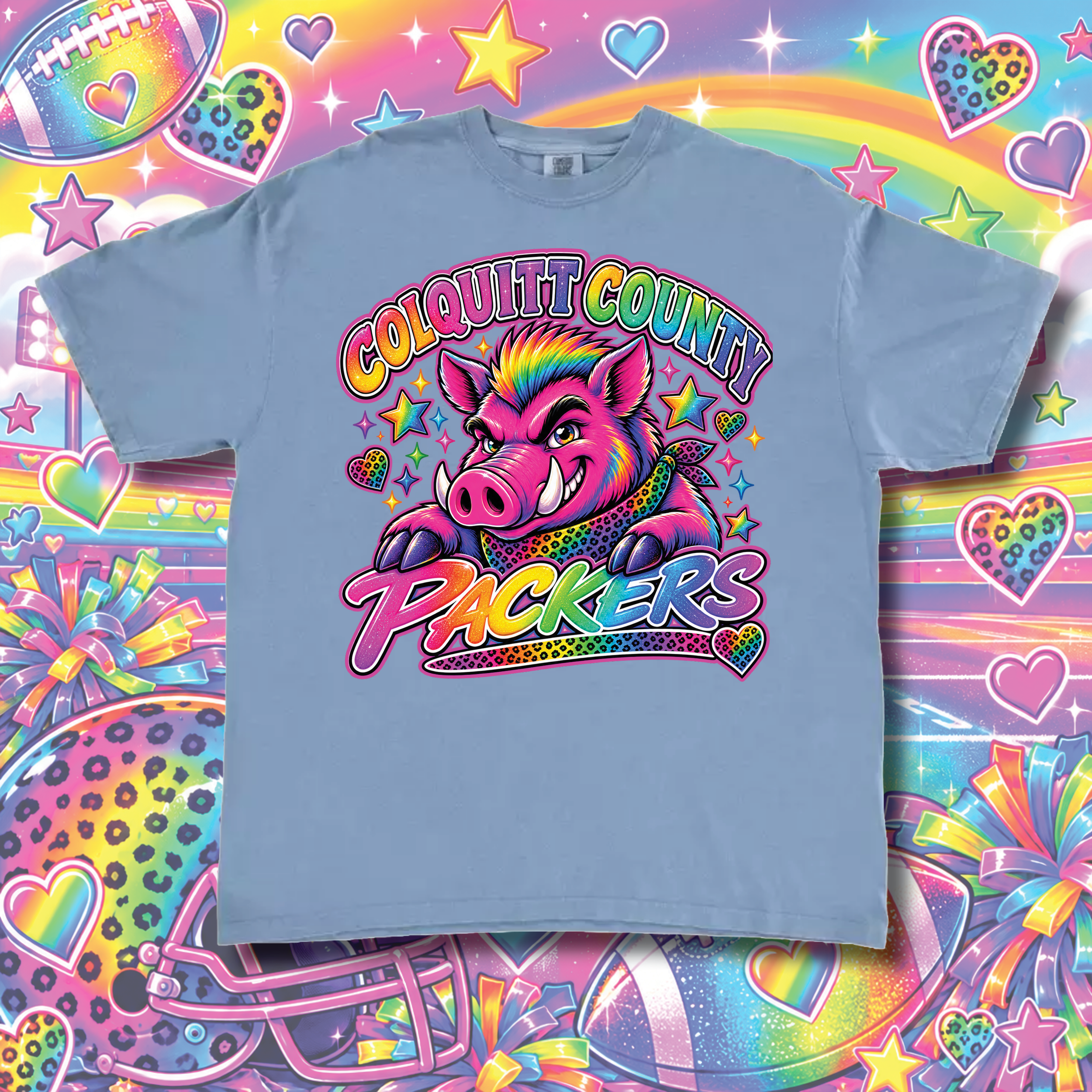 Neon Hog Spirit Tee - Image 4